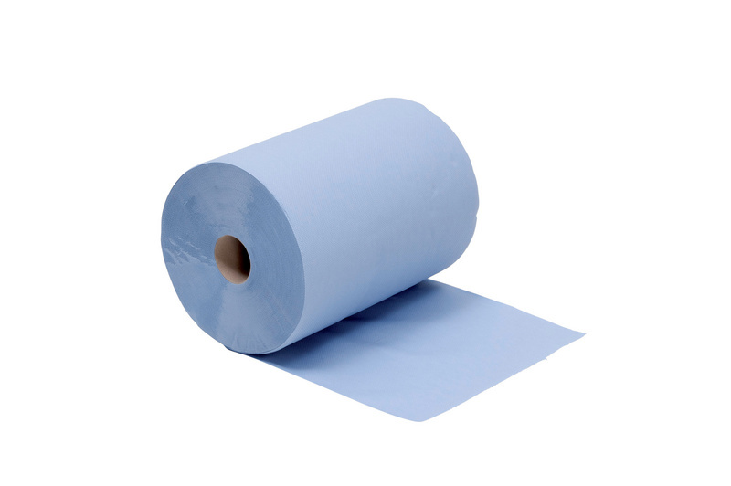 PUTZPAPIER-ROLLE 3-lagig, 1000 Blatt-Abriß 360 x 360 mm je Blatt