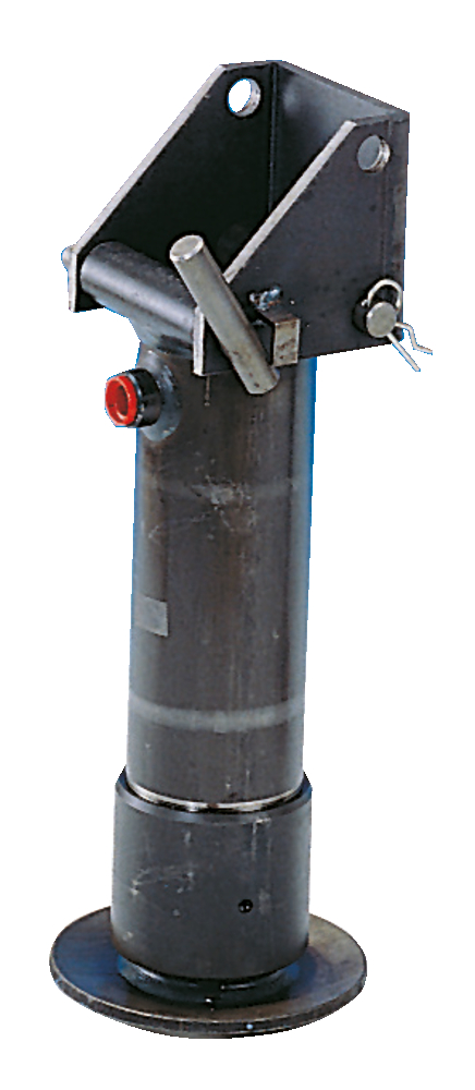 STÜTZFUSS hydraulisch
EW mit Rückzugsfeder, klappbar
Stützlast 8,5 to. bei 150 bar