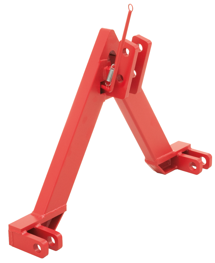WEISTEDREIECK Kat. 1
max. 1.000 kg
Unterlenkerbolzen Ø 22 mm
Oberlenkerbolzen Ø 19 mm