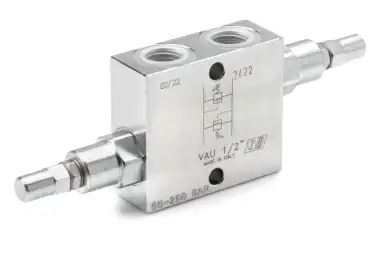 DRUCKBEGRENZUNGSVENTIL DW
50-250 bar
1/2" IG, 70l/min.