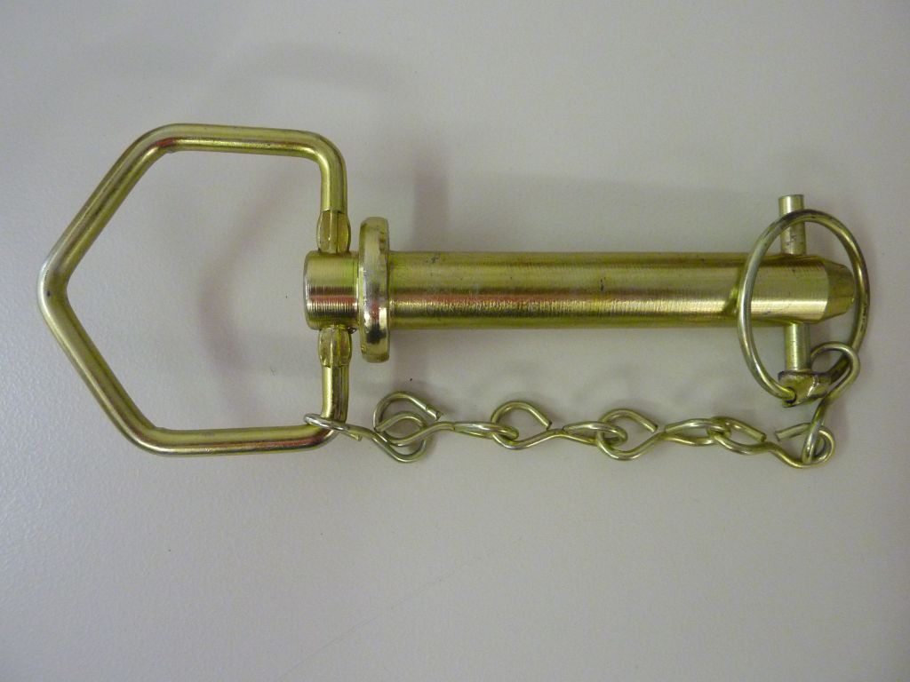 SICHERUNGSBOLZEN Ø 19mm
mit Kette & Klappsplint
für Erdbohrer