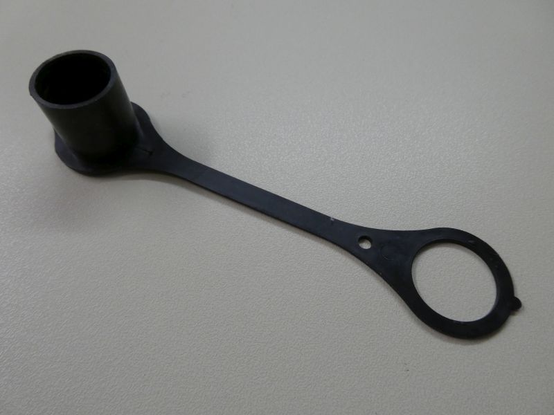 STAUBSCHUTZKAPPE  für Stecker BG3
schwarz