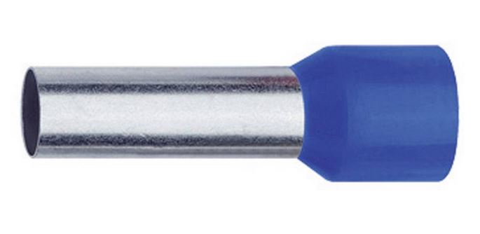 ADERENDHÜLSE 2,50mm²
8mm isoliert PP bl Cu
