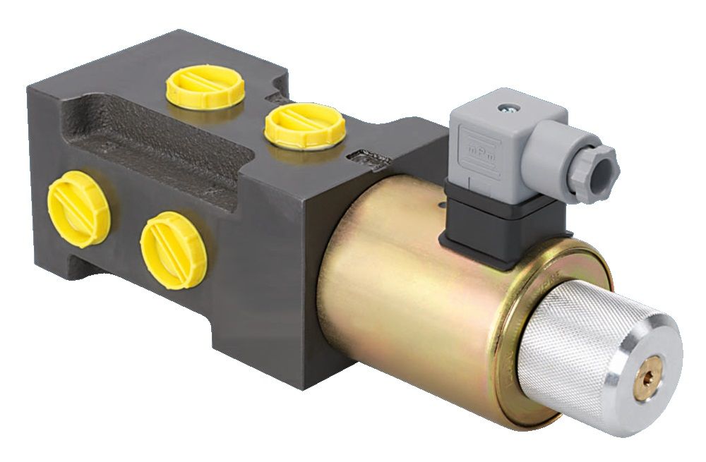 ELEKTROHYDR. EINZELWEICHE 12V
1/2" bis 120 l, zum Umbau auf 3. Steuerkreis