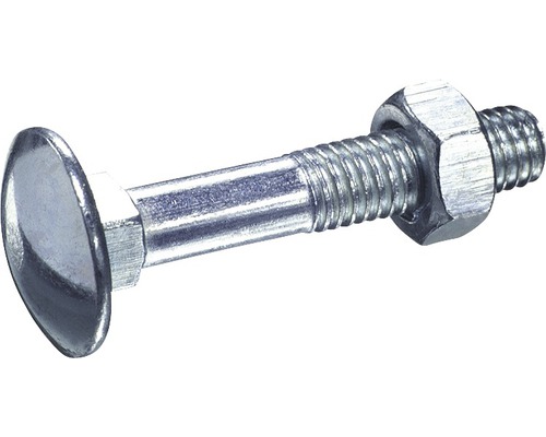 SCHLOSS-SCHRAUBE M5 x 35
DIN 603, 4.6, incl. Mutter