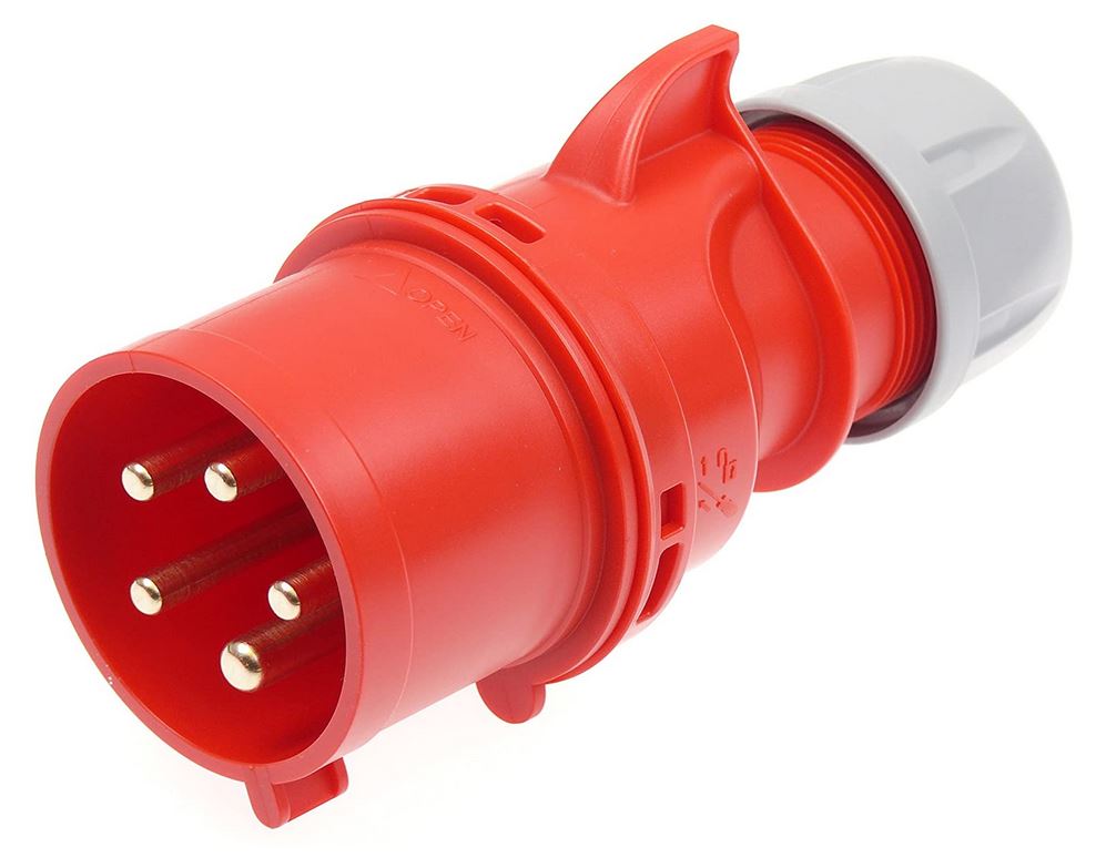 CEE-STECKER 16 A
IP44, 400V, 5-polig
Phasenwender