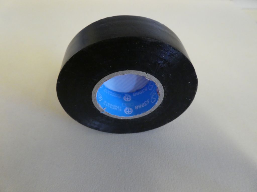 ISOLIERBAND schwarz PVC, 19 x 0,15mm 20m Rolle