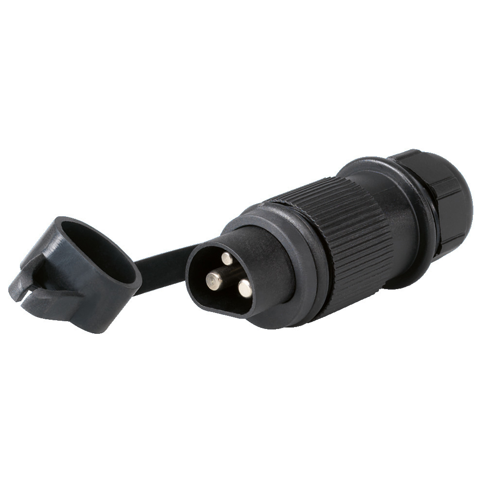 84900415_1 KFZ STECKER 3 polig 12V
Kunststoff-Stecker für Kabel