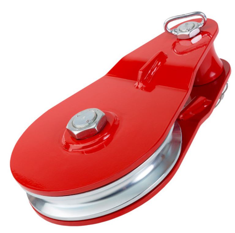 UMLENKROLLE 16 to.
Windenzugkraft 8 to.
Rollen Ø 188mm
für max. Seil Ø 16mm
Gewicht ca. 10,5 kg