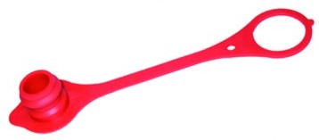 STAUBSCHUTZSTECKER für Muffe BG3
rot