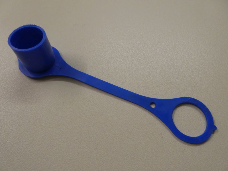 STAUBSCHUTZKAPPE  für Stecker BG3
blau