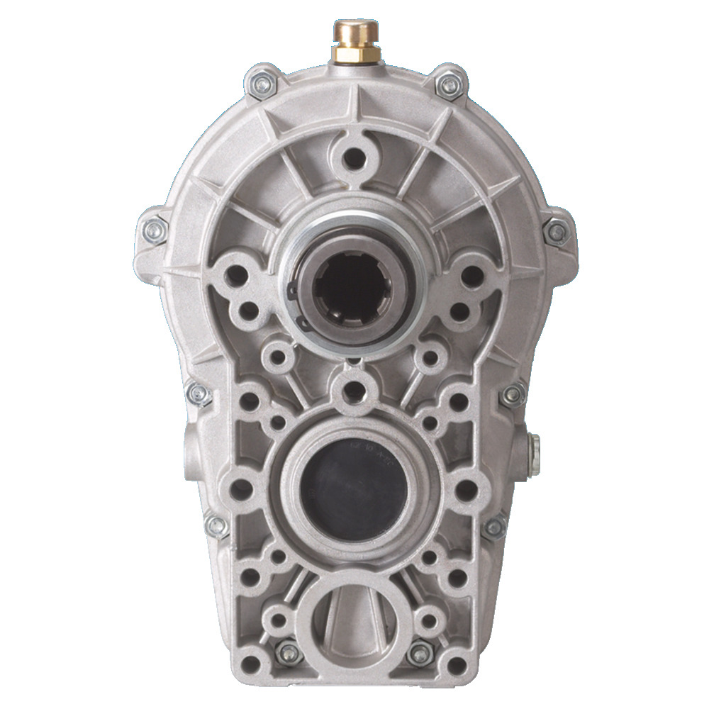 ÜBERSETZTUNGSGETRIEBE mit Aufsteckschnellverschluß
für Hydraulikpumpe BG3
Übersetztung 1:3,35