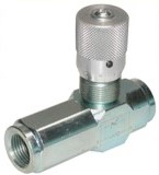 DROSSELRÜCKSCHLAGVENTIL  50l
zur Mengenregulierung in eine
Richtungen, Anschlüsse 1/2"