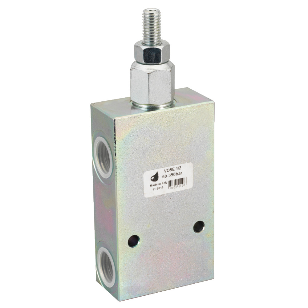 SENKBREMSVENTIL DW
& LASTHALTEVENTIL
60-350 bar, 1/2" IG, 60l/min.