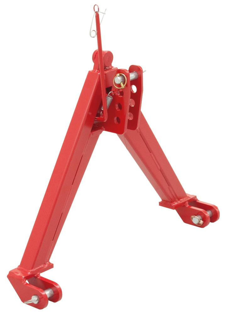 WEISTEDREIECK Kat. 3
max. 1.500 kg
Unterlenkerbolzen Ø 36,6 mm
Oberlenkerbolzen Ø 32 mm