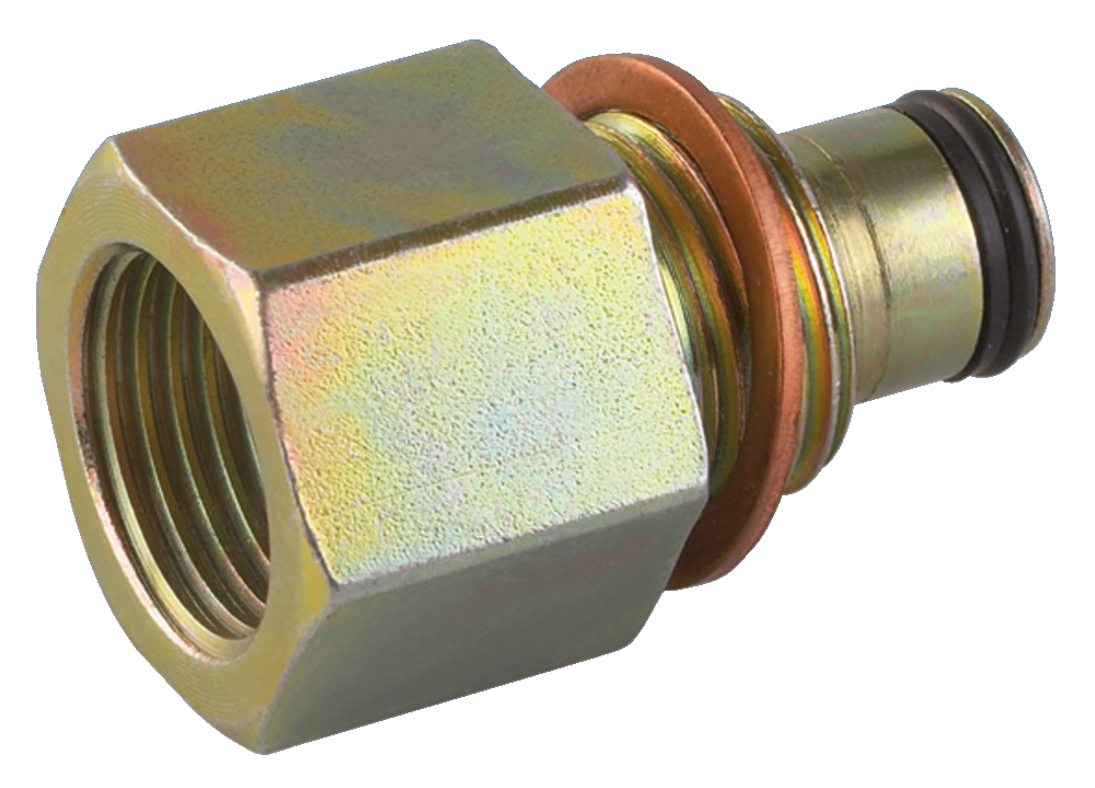 DRUCKWEITERFÜHRUNG  R 1/2"
für Steuerventile bis 45l/min.

passt in Steuerventil von Holzspalterw