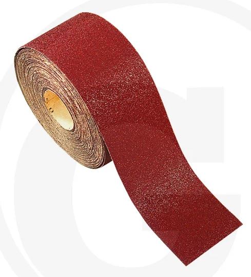 SCHLEIFPAPIER Korn 180 Breite 115mm 50m Rolle
