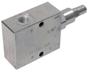 DRUCKBEGRENZUNGSVENTIL EW 50-400 bar, 3/4" 120 l