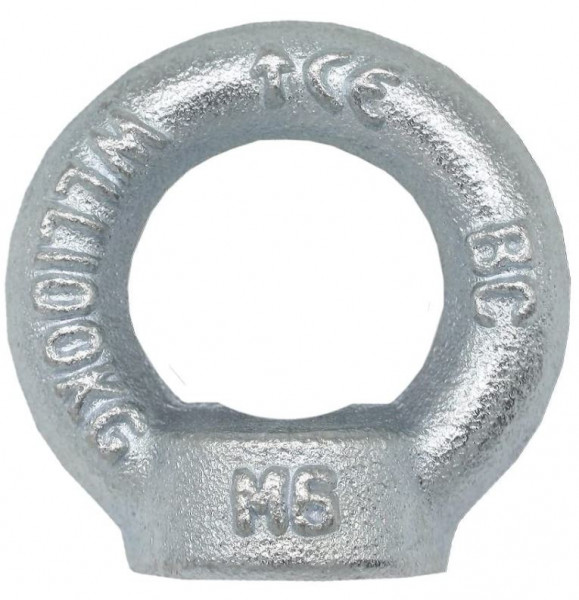 RINGMUTTER M12 DIN 582, C15, verzinkt